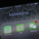 Alibaba’s messaging app in the middle between WhatsApp and WeChat.